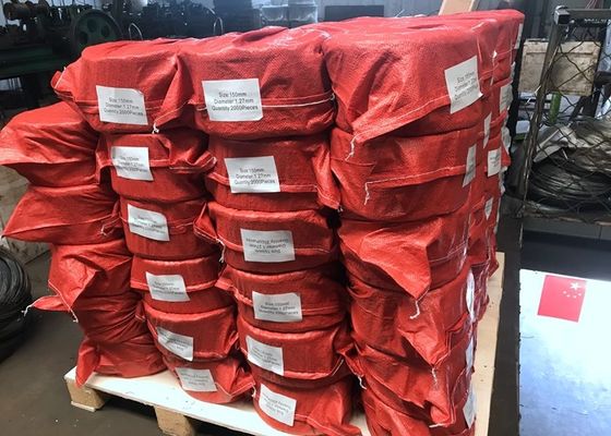 Small Roll 200Pcs SAE1006 0.7mm Galvanized Rebar Tie Wire'